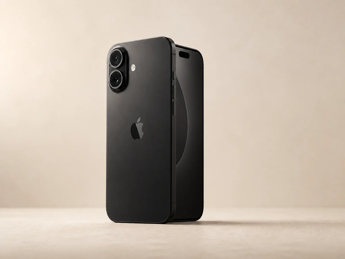 Чёрный iPhone 17